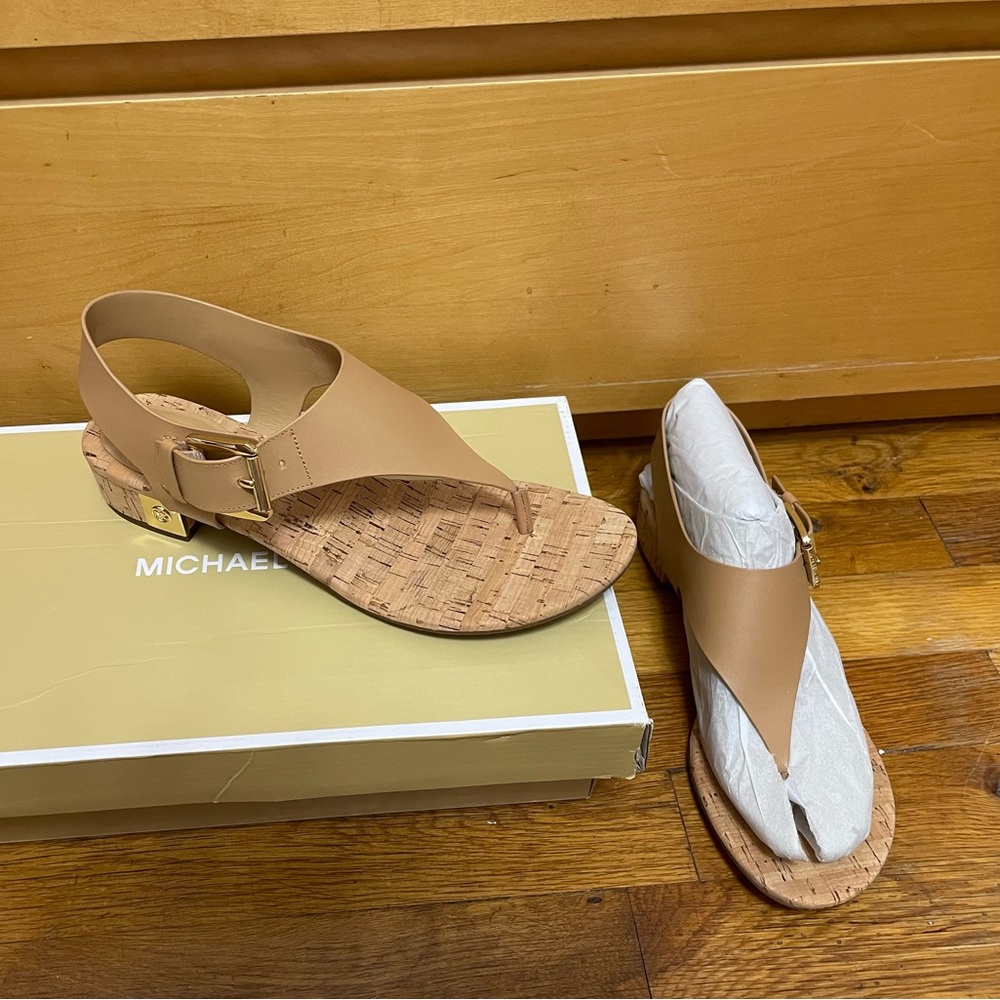 Michael Kors leather sandals